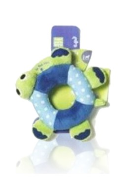 Pet Brands Turtle Ring Plush Toy